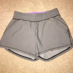 Gray ivivva athletic shorts